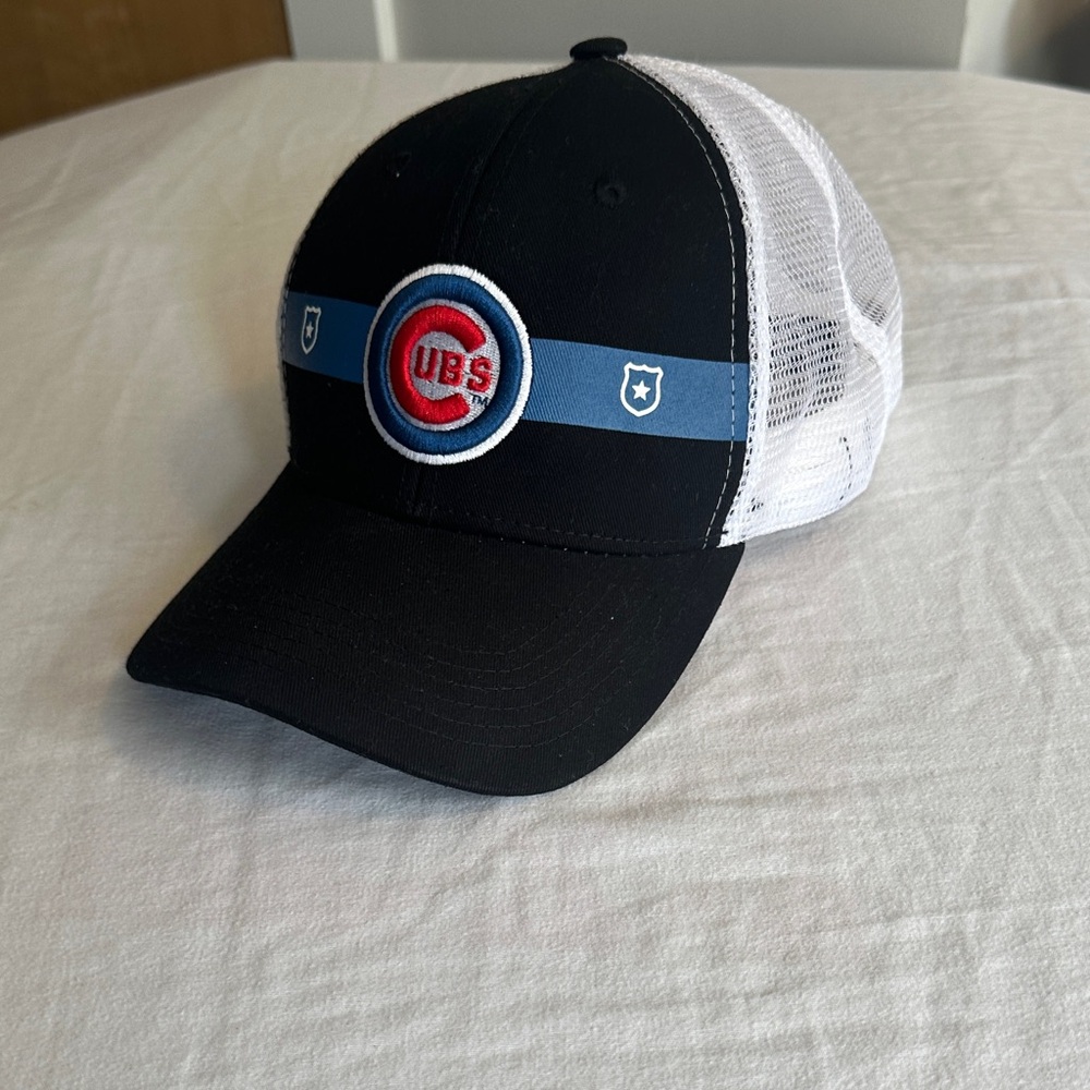 Chicago Cubs police police & first responders appreciation trucker hat